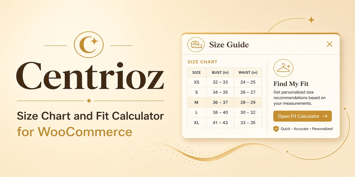 Size Chart and Fit Calculator